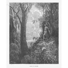 Gustave dore satan for sale  GLASGOW