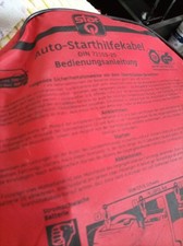 Starthilfekabel 25mm starterka gebraucht kaufen  Kall
