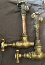 Brass globe taps for sale  YEOVIL