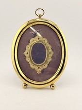 Vintage brass oval for sale  Waverly