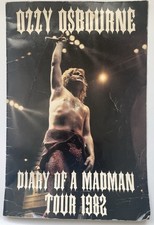 Ozzy Osbourne com Randy Rhoads 1982 Diary Of A Madman Tourbook comprar usado  Enviando para Brazil
