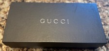 Chaves carteira caixa de presente vazia preta Gucci autênticas comprar usado  Enviando para Brazil