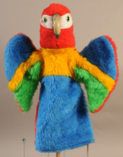 Steiff handpuppe papagei gebraucht kaufen  Marne