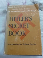 Hitler's Secret Book - intro Telford Taylor, Grove Press 1961 HC/DJ 1st print comprar usado  Enviando para Brazil