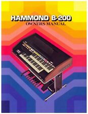 Hammond 200 owners usato  Italia