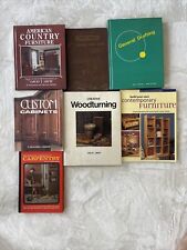 Lot Books Carpentry Woodturning Cabinet Making Furniture General Drafting VTG, usado segunda mano  Embacar hacia Argentina