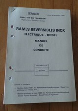Rare sncf manuel d'occasion  Amiens-