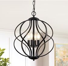 Modern black chandelier for sale  Alexandria