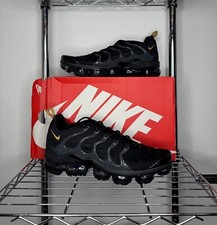 Masculino - Nike Air VaporMax Plus 'Preto Dourado Metálico' BQ5068-001 comprar usado  Enviando para Brazil