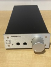 Amplificador de fone de ouvido Lehmann Audio cubo preto linear USB estado impecável RARO, usado comprar usado  Enviando para Brazil