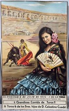 Vintage poster spain for sale  Brooklyn