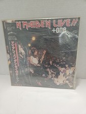 IRON MAIDEN Live!! + One JAPAN 12" EP EMS-41001 OBI +INSERT Play Roud 45 r.p.m. comprar usado  Enviando para Brazil