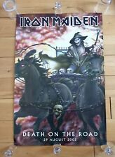 Iron Maiden Death On The Road/Metalogue Official Promo Poster Ultra Rare comprar usado  Enviando para Brazil
