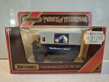 Usado, Matchbox Models of Yesteryear Y-29 1919 Walker Van Elétrica 'His Master's Voice' comprar usado  Enviando para Brazil