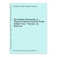 Devonshire manuscript women gebraucht kaufen  Ohlsbach