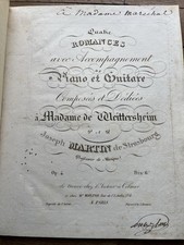 Rares partitions musique d'occasion  Cerizay