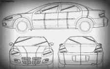 Dodge stratus blueprint for sale  UK