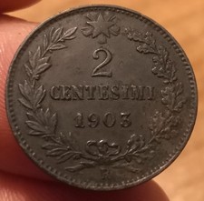 Moneta centesimi 1903 usato  Olbia
