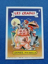 Les Crados / Carte numéro 3 en très bon état /French Garbage Pail Kids. comprar usado Les Crados / Carte numéro 3 en très bon état /French Garbage Pail Kids. comprar usado  Enviando para Brazil