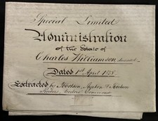 1858 probate last for sale  BEDFORD