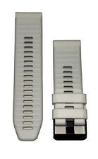 Pulseira de relógio 25mm branca com substituição de borracha preta 4 Nixon 51-30 pulseira Garmin NOVA! comprar usado  Enviando para Brazil