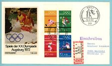 Eingeschriebener fdc 1972 gebraucht kaufen  Unna