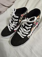 Tênis Vans Meninas Tamanho 5 Filmore Floral Leopardo Chita Top Alto Preto comprar usado  Enviando para Brazil