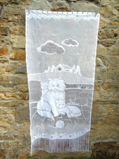 French white curtain d'occasion  Combeaufontaine