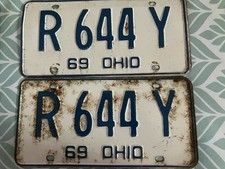1969 ohio license plates for sale 1969 ohio license plates for sale Dover