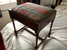 Edwardian piano stool for sale  DORKING