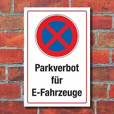 Schild parkverbot elektro gebraucht kaufen  Bad Driburg