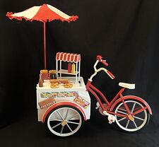 2016 MY LIFE 18" BONECAS Treat Cycle carrinho de bicicleta vendedor cachorro-quente com acessórios, usado comprar usado  Enviando para Brazil