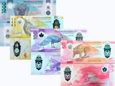 Usado, Filipinas CONJUNTO 4 UNC 50 100 500 1000 Piso 2025/2024 polímero P NOVO leopardo  comprar usado  Enviando para Brazil