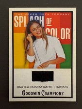 2025 UD Goodwin Champions Bianca Bustamante SPLASH COLOR TAG RELÍQUIA 1:240 SSP RC comprar usado  Enviando para Brazil