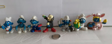 Lot figurines schtroumpf d'occasion  L'Aigle