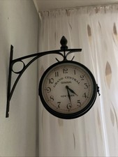Bahnhofsuhr doppelseitig batte gebraucht kaufen  Nordhausen