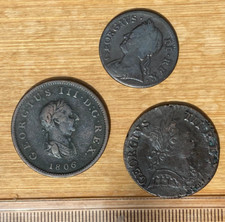 George 1749 farthing for sale  HERNE BAY