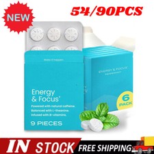 NeuroGum Energy Mints sem açúcar com L-teanina vitamina B natural, comprar usado  Enviando para Brazil