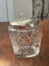 Cut glass preserve for sale  WORKINGTON