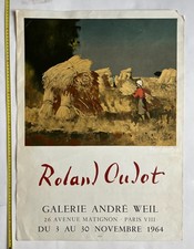 Roland oudot galerie d'occasion  Paris XIV