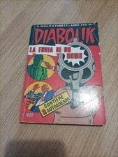 Fumetto. diabolik. furia usato  Fiumicino