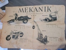 Mekanik metallbaukasten spielz gebraucht kaufen  Fulda
