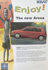 Seat large brochure for sale  WIGAN