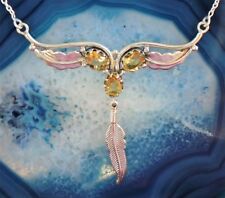 Collier kette feder gebraucht kaufen  Zell