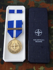 Nato einsatzmedaille peration gebraucht kaufen  Freihung