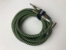 Cabo de guitarra Ernie Ball 6077 10 pés trançado direto para a direita instrumento verde comprar usado  Enviando para Brazil