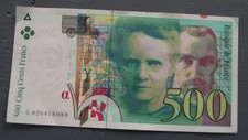 Billet banque 500 d'occasion  Sarry