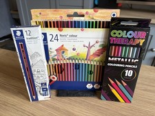 Set colouring pencils for sale  DERBY