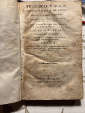 Theologia moralis libro usato  Nonantola