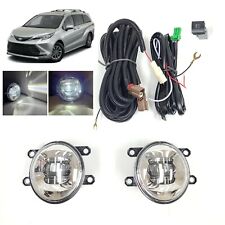 Conjunto de luzes de direção de neblina de LED para 2021-2025 TY Sienna kit de interruptor de chicote de fios par comprar usado  Enviando para Brazil